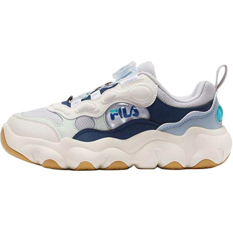 FILA KIDS Heritage FHT Slip Resistant, Rebound, And Breathable Low top Children's Basketball Shoes Kids'