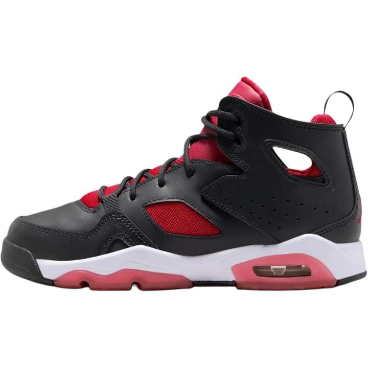 Jordan Jordan Flight Club 91 Mid top Basketball Shoes Black Red Unisex
