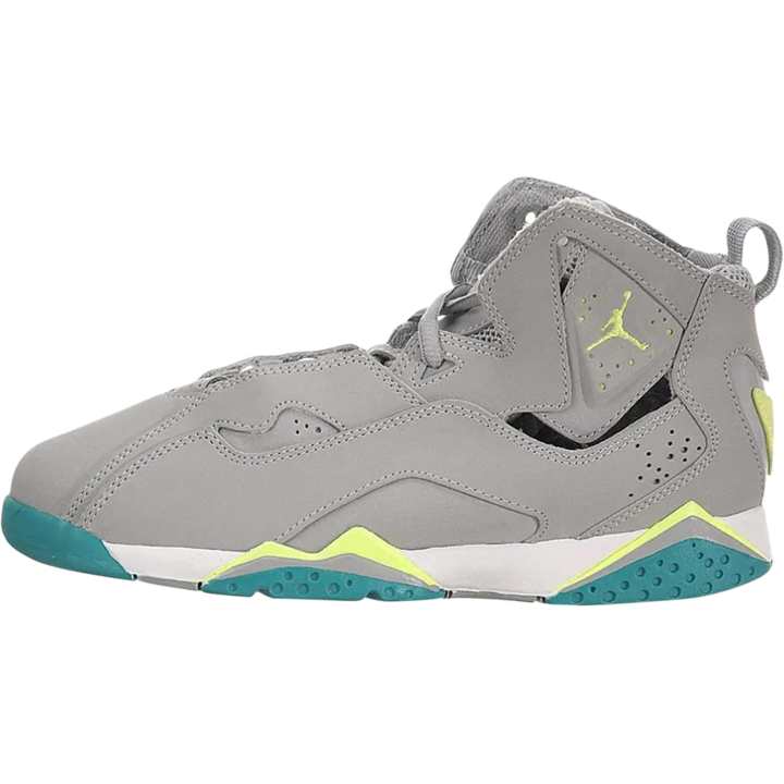 Jordan Jordan True Flight Mid top Basketball Shoes Gray Unisex