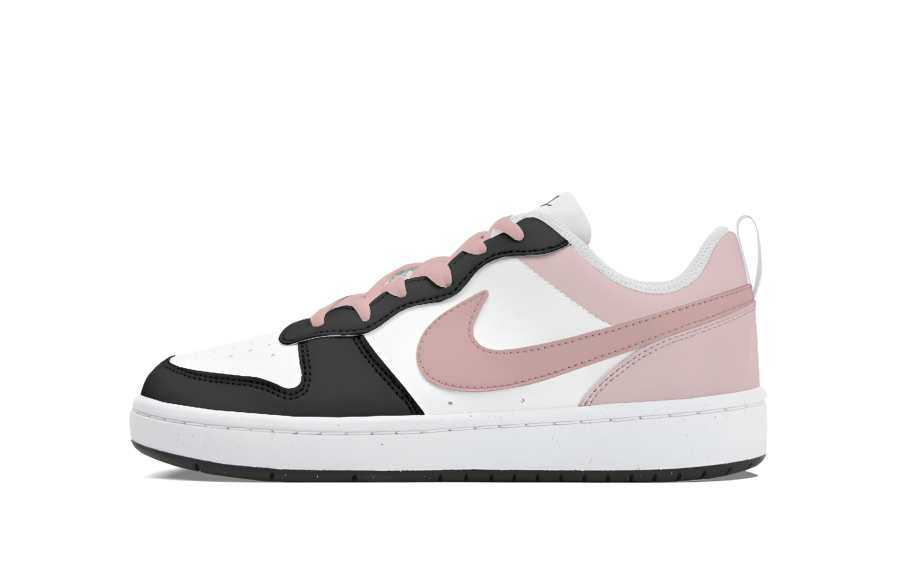 Nike Nike Court Borough Heartfelt Berry Affairs Low top Kids' Skateboarding Shoes Pink Teenagers