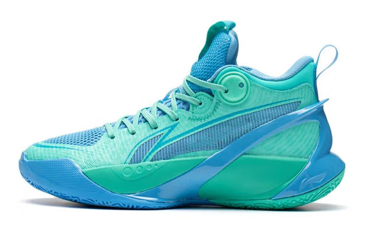 Li-Ning YOUNG Li Ning YOUNG Sonic 10 V1 Cushioning Abrasion Resistant Cushioning, Wear Resistant Mid top Basketball Shoes