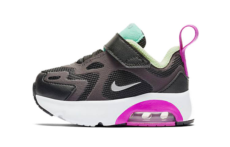 Nike Nike Air Max 200 Low top Toddler Shoes Gray Purple Infant And Toddler