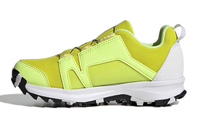 Adidas Adidas Terrex Agravic Boa K Abrasion Resistant Low top Kids' Outdoor Shoes Yellow Kids'