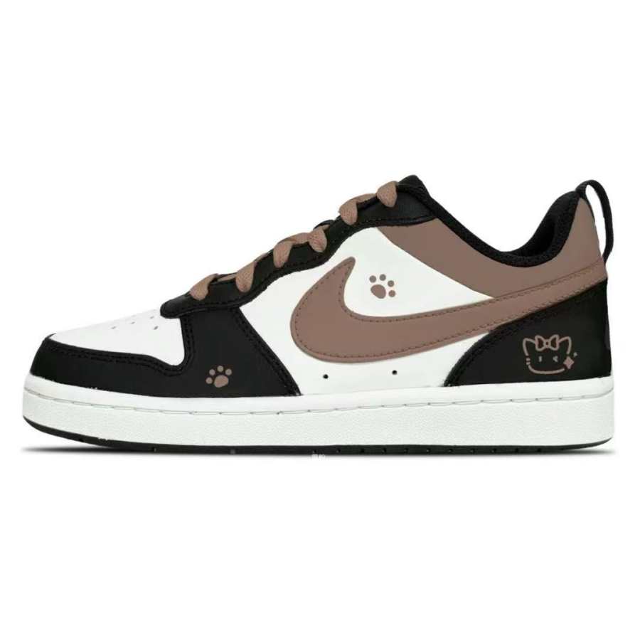 Nike Nike Court Borough Leather Abrasion Resistant Abrasion Resistant Low top Skateboard Shoes Kids'