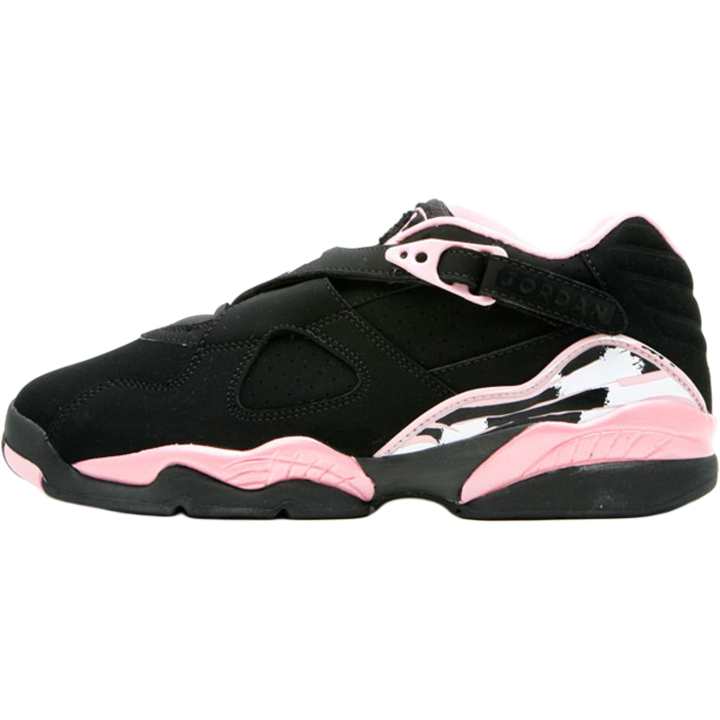 Jordan Jordan Air Jordan 8 Low top Casual Shoes Black Pink Unisex