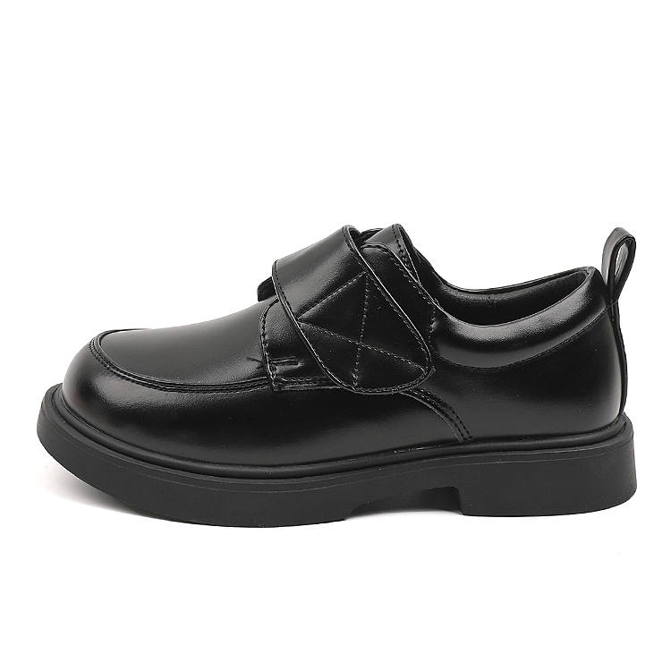 Warrior Slip Resistant Abrasion Resistant Slip Resistant Abrasion Resistant Low top Kids' Leather Shoes Black Kids'