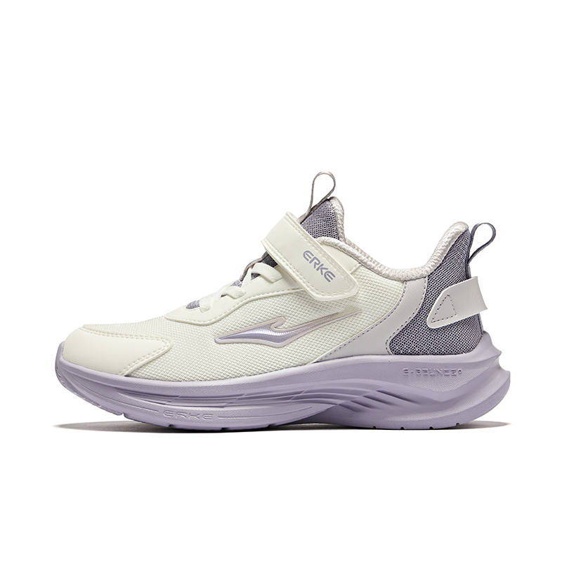 ERKE KIDS Low top Running Shoes Microcrystal White Mineral Purple Teenagers