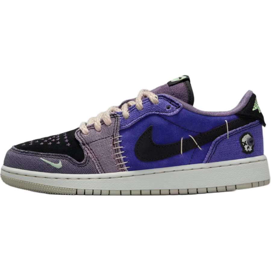 Jordan Jordan Air Jordan 1 Low top Basketball Shoes Purple Unisex