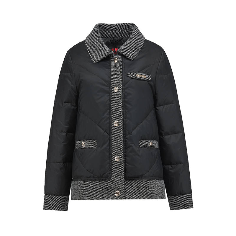 YALU Down Jackets Women's Lapel Thickened Other