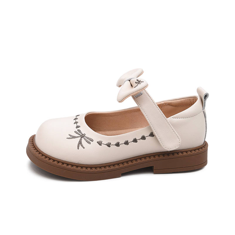 BODING BODING Slip Resistant Lightweight Cushioning Low top Leather Shoes Kids'