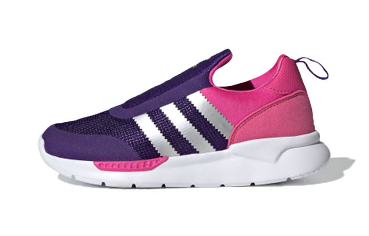 Adidas Originals ZX 360 C Low top Sports Casual Shoes Purple Pink Children Aged 3 7 Years Old