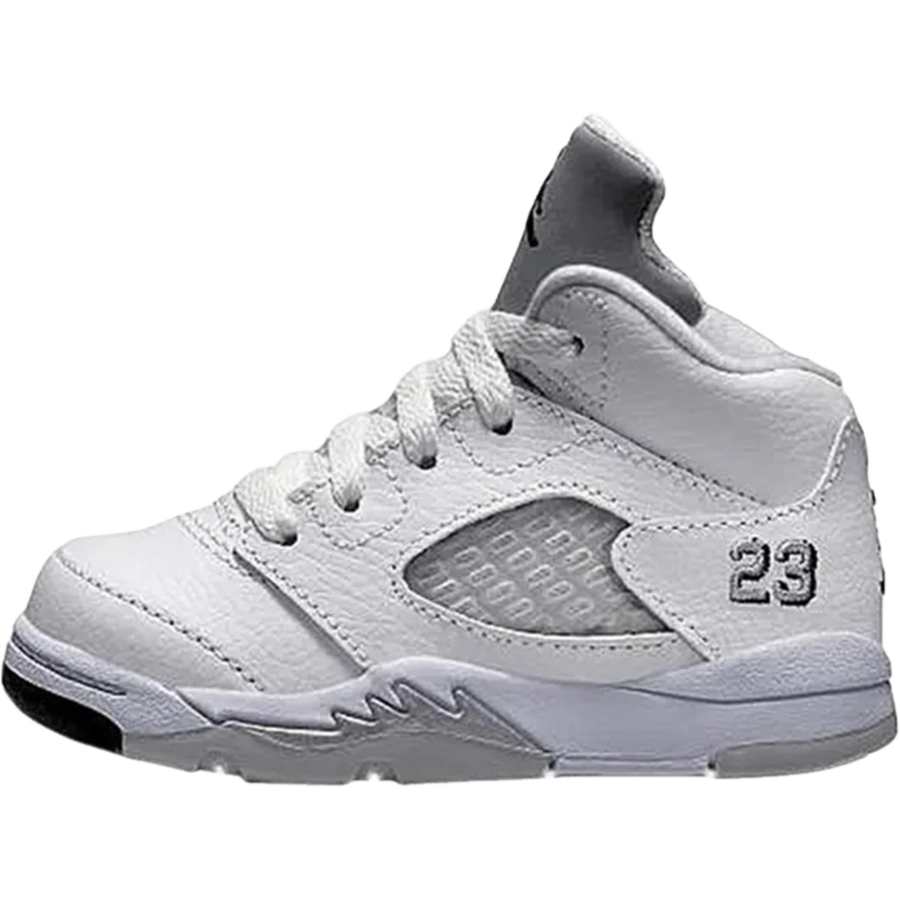 Jordan Jordan Air Jordan 5 Mid top Toddler Shoes White Infant And Toddler