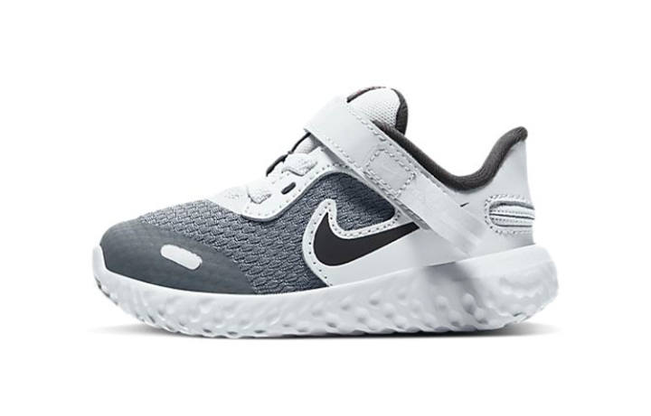 Nike Nike REVOLUTION 5 Low top Toddler Shoes Gray White Infant And Toddler