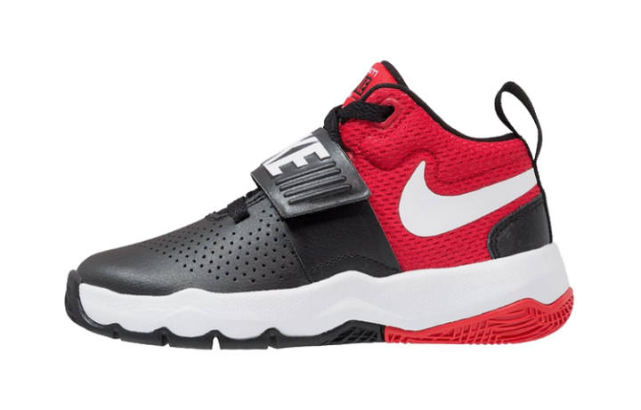 Nike Nike Team Hustle Black University Red GS