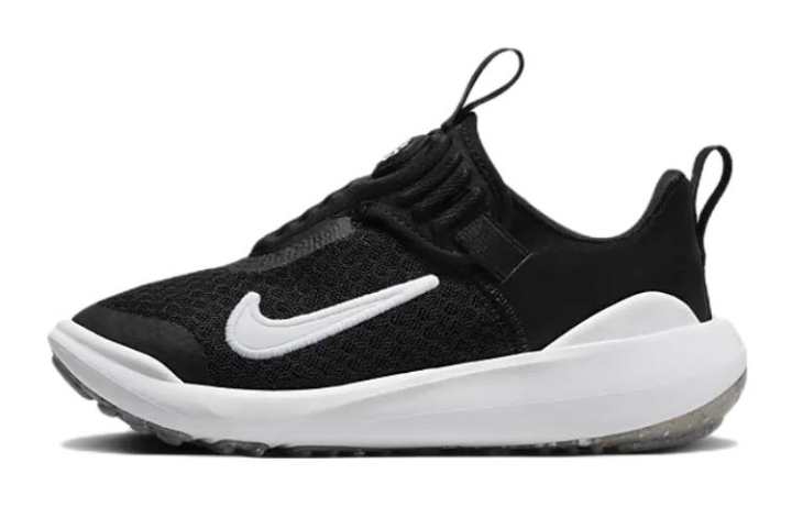 Nike Nike E Series 1.0 PS Cushioning Abrasion Resistant Breathable Low top Running Shoes Black Children Aged 3 7 Years Old