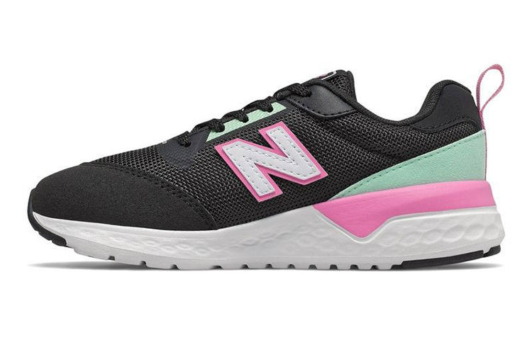 New Balance New Balance NB 515 Comfortable Cushioning Abrasion Resistant Breathable Low top Kids' Running Shoes Black Kids'