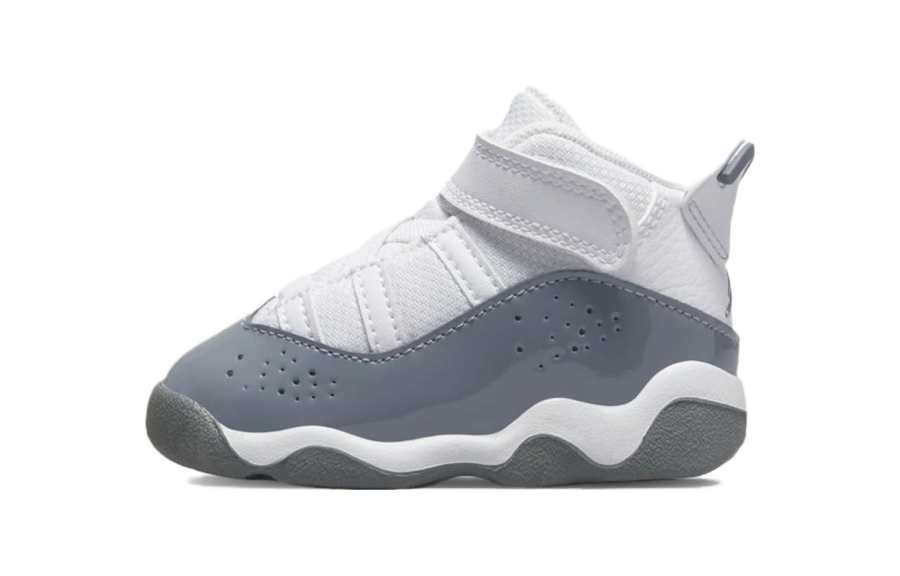 Jordan Jordan Air Jordan 6 Rings Slip Resistant Anti Kick Cushioning Slip Resistant Anti Kick Cushioning Mid top Kids' Shoes