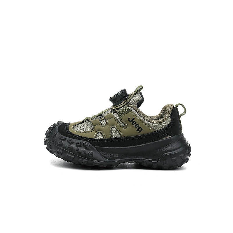 Jeep Abrasion Resistant Kids' Running Shoes Gray Green Kids'