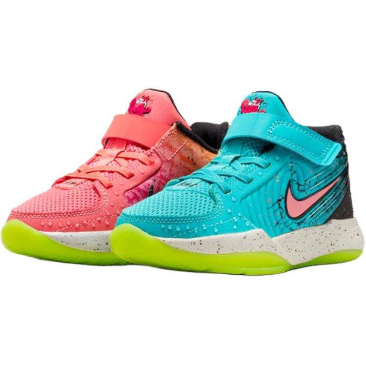 Nike Nike x Kool Aid Ja Morant 2 Slip Resistant Low top Children's Basketball Shoes Red Blue Kids'