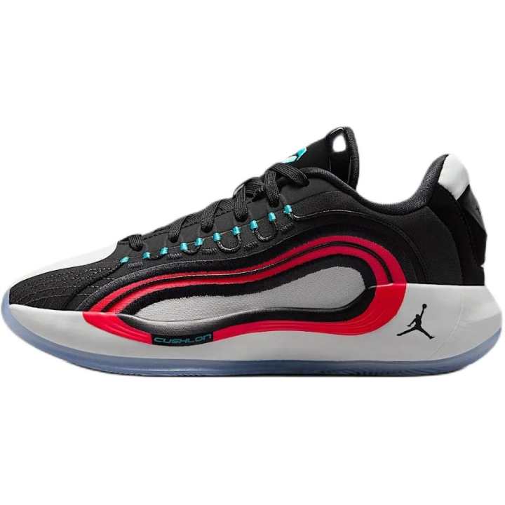 Jordan Jordan Luka 4 Low top Basketball Shoes Black Red Unisex