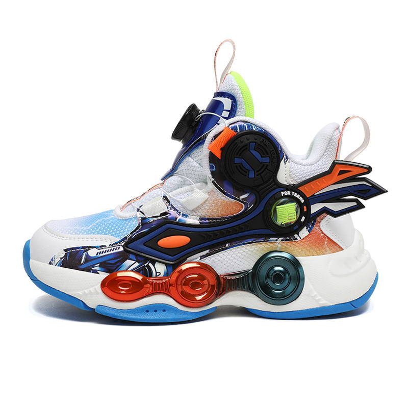KAXILONG Abrasion Resistant Breathable Lightweight Cushioning Low top Kids' Running Shoes Jade Sea Blue Kids'