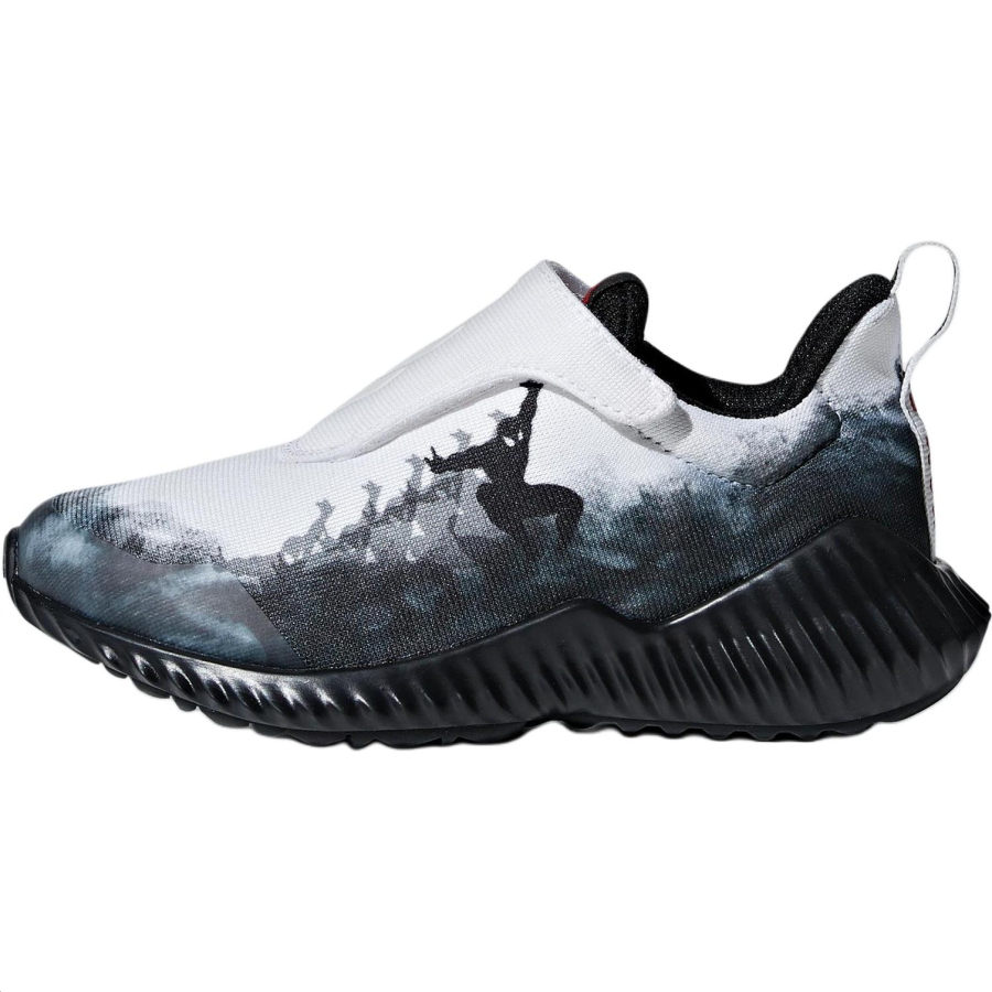 Adidas Adidas Fortarun Slip Resistant Abrasion Resistant Low top Kids Lifestyle Shoes White Kids'