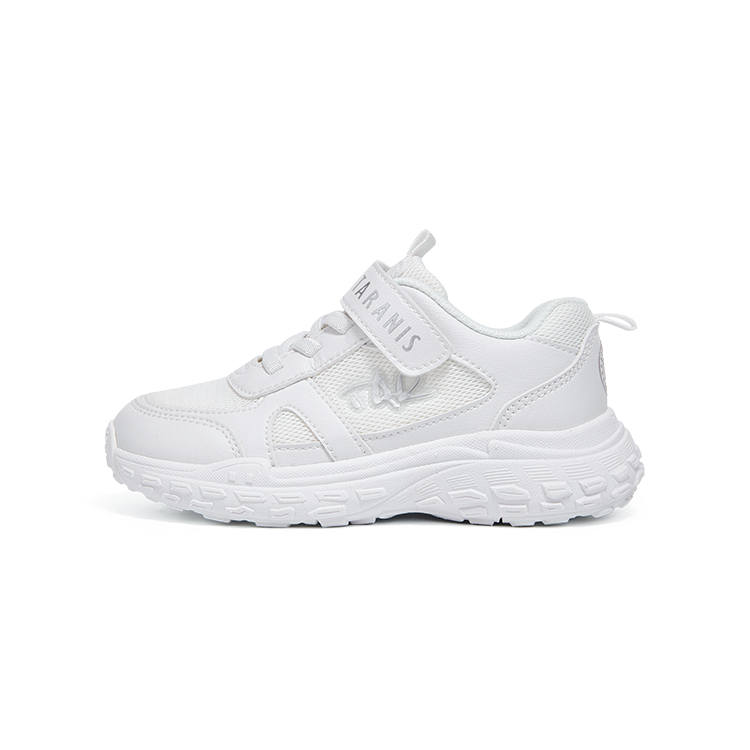 TARANIS Slip Resistant And Breathable Kids' Running Shoes White Children Aged 3 7 Years Old