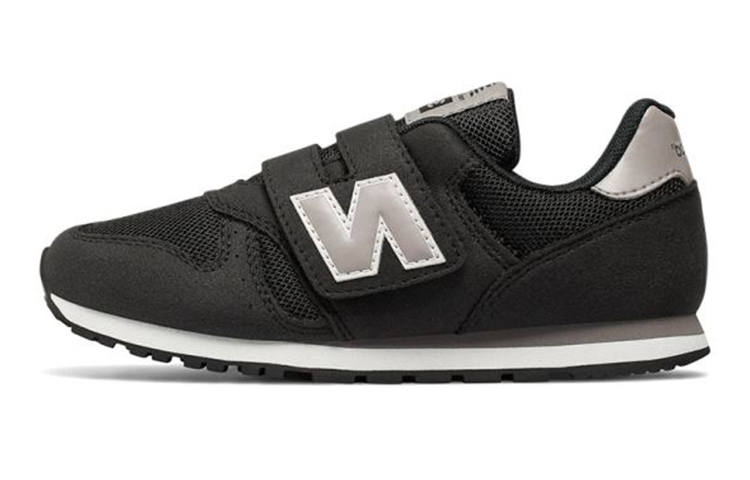 New Balance New Balance NB 373 Cushioning Abrasion Resistant Breathable Low top Casual Shoes Black Kids'
