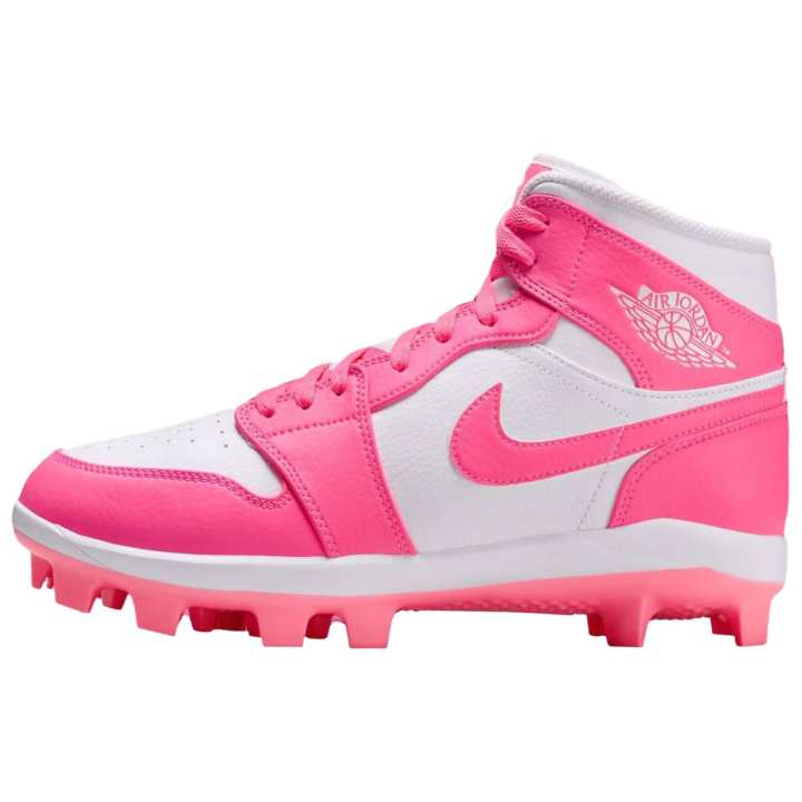 Jordan Jordan Air Jordan 1 Support Soccer Shoes Unisex Pink White