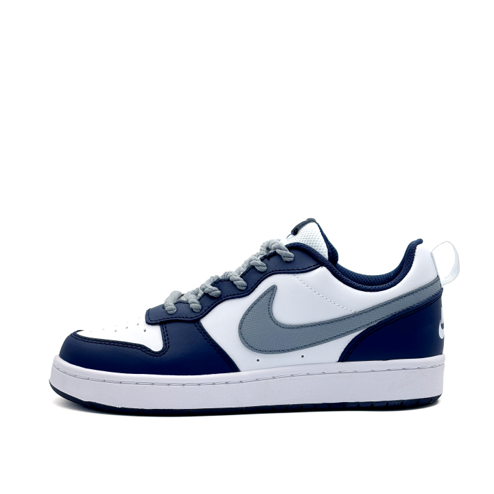 Nike Nike Court Borough Low 2 Synthetic Leather Abrasion Resistant Abrasion Resistant Low top Kids' Skateboarding Shoes