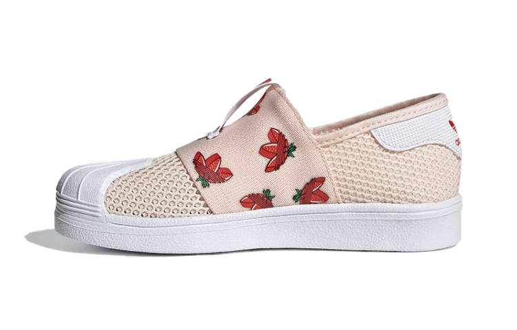 Adidas Originals SMR 360 Slip Resistant Low top Skateboard Shoes Pink Children Aged 3 7 Years Old