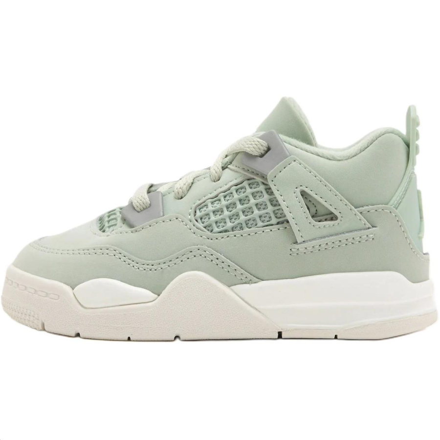 Jordan Jordan Air Jordan 4 Slip Resistant Abrasion Resistant Slip Resistant Abrasion Resistant Mid top Toddler Shoes Green