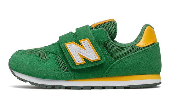 New Balance New Balance NB 373 Hook & Loop Slip Resistant Cushioning Abrasion Resistant Breathable Low top Kids Lifestyle Shoes