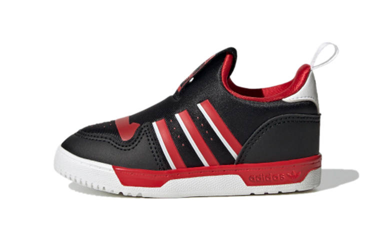 Adidas Originals Rivalry Low top Toddler Shoes Black Red Infant And Toddler