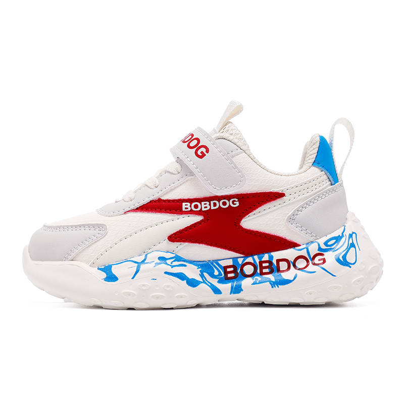 BOBDOG Synthetic Leather Breathable Balance Support Breathable Balance Support Low top Kids Lifestyle Shoes Kids'