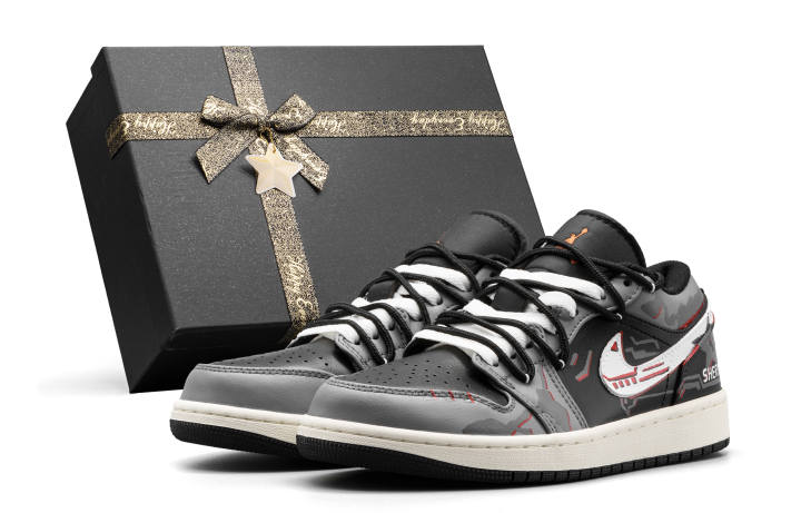 Jordan Jordan Air Jordan 1 Total Crimson Lightning Leather Slip Resistant Abrasion Resistant Slip Resistant Abrasion Resistant