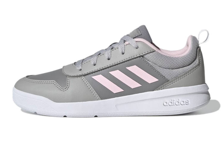 Adidas Adidas Tensaur K Abrasion Resistant Low top Kids' Running Shoes Gray Pink Kids'