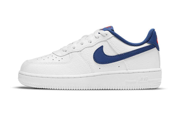 Nike Nike Air Force 1 Low White Deep Royal Blue University Red PS