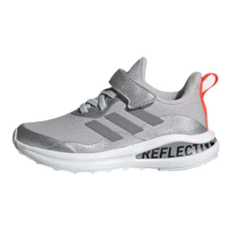 Adidas Adidas Fortarun EL K Slip Resistant Low top Kids' Running Shoes Bright Silver Kids'