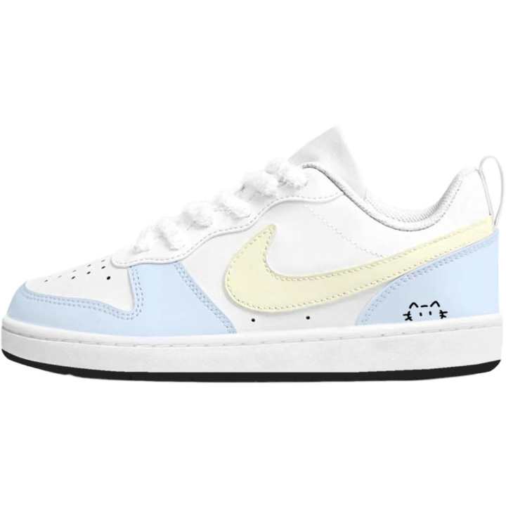 Nike Nike Court Borough Synthetic Leather Slip Resistant Cushioning Abrasion Resistant