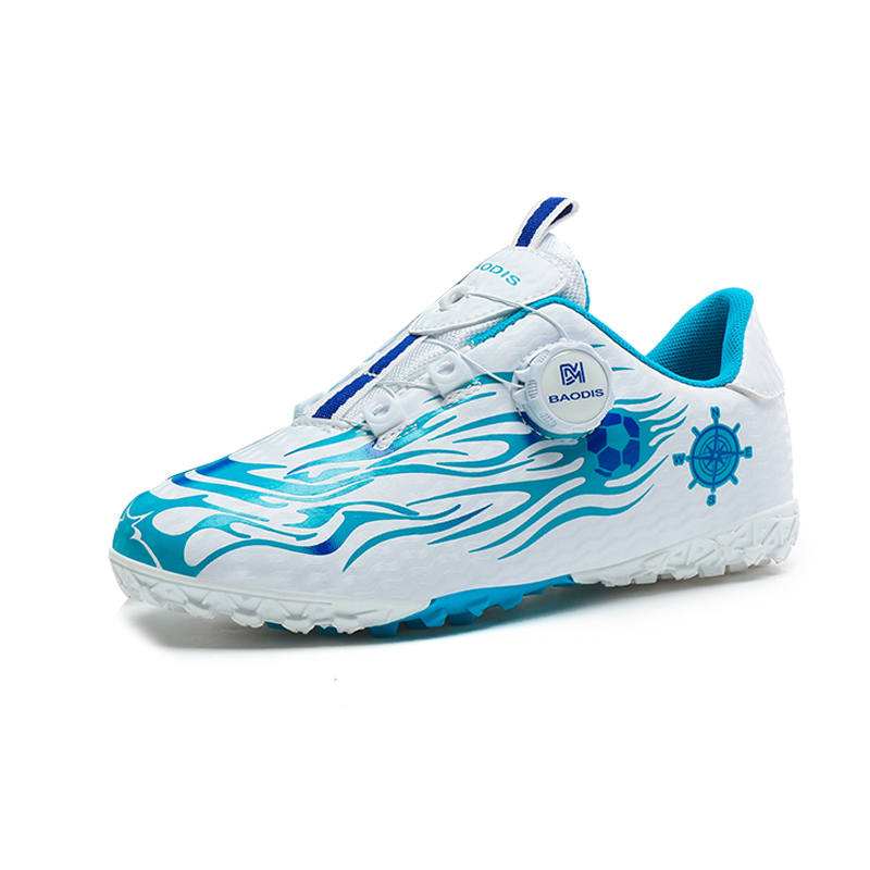 HBRK PU Polyurethane Lightweight Cushioning Lightweight Cushioning Low top Kids' Soccer Shoes Kids'