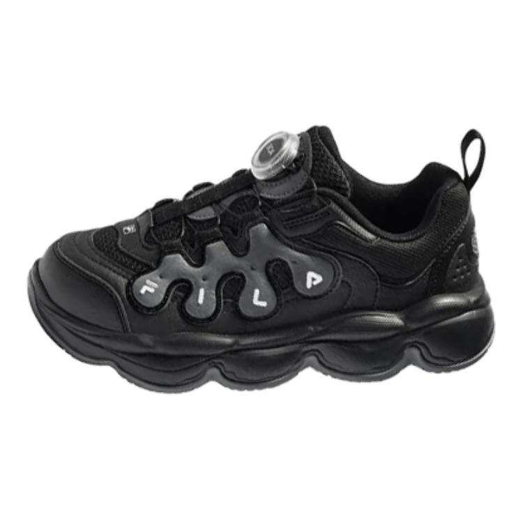 FILA KIDS BOA Low top Children's Basketball Shoes Black Unisex