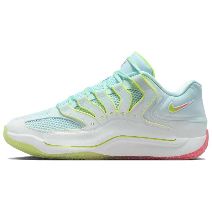 Nike Nike KD 18 Classic And Versatile Breathable Support Basketball Shoes Unisex Blue