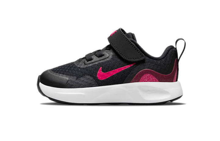 Nike Nike Wearallday Low top Running Shoes Black White Pink Infant And Toddler