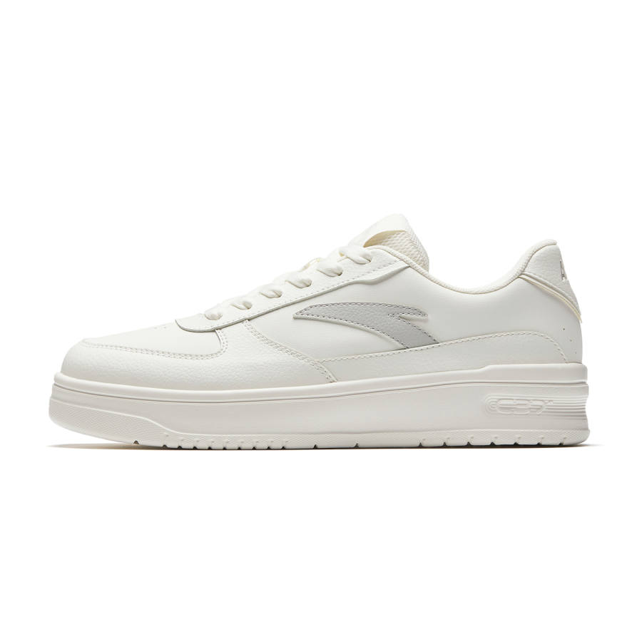 Anta Skateboard Shoes Men's Ivory White