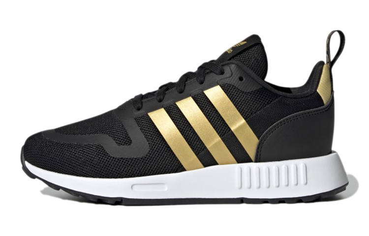 Adidas Originals Multi J Abrasion Resistant Low top Kids' Running Shoes Carbon Black Teenagers