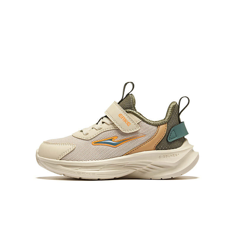 ERKE KIDS Mingou 2.0 Synthetic Leather, Textile Low top Running Shoes Warm Linen Teenagers