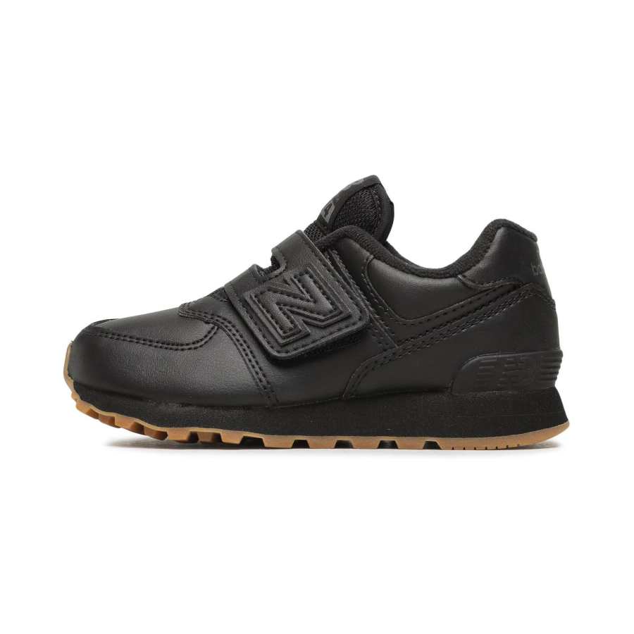 New Balance New Balance NB 574 Cushioning, Wear Resistant Low top Kids' Running Shoes Black Children Aged 3 7 Years Old
