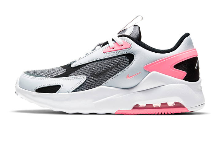 Nike Nike Air Max Bolt Cushioning Abrasion Resistant Low top Running Shoes Black White Pink Unisex