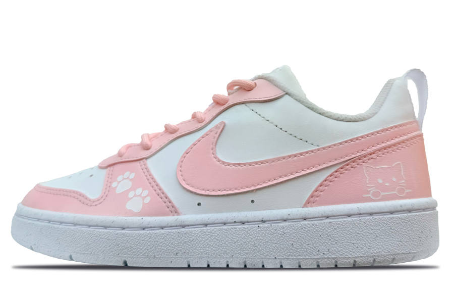 Nike Nike Court Borough Leather Low top Kids' Skateboarding Shoes Teenagers